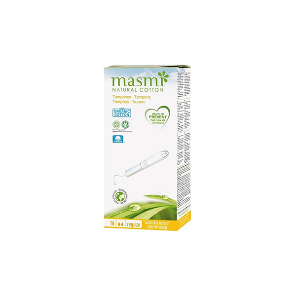 Masmi Organic Tampons - Applicator Regular 16s