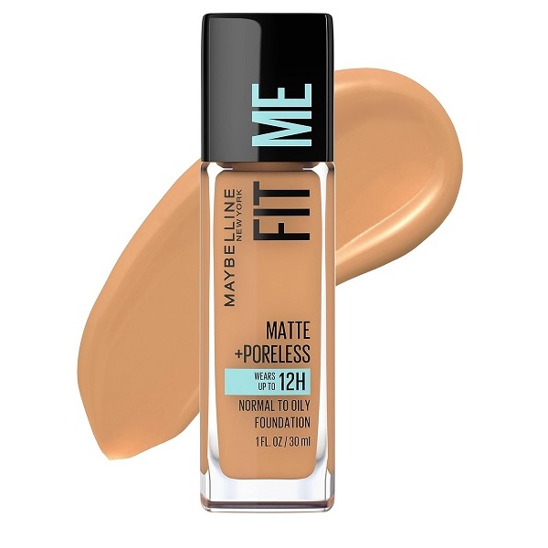 Maybelline New York Fit Me Matte+Poreless Liquid Foundation, 330 Toffee, 30ml