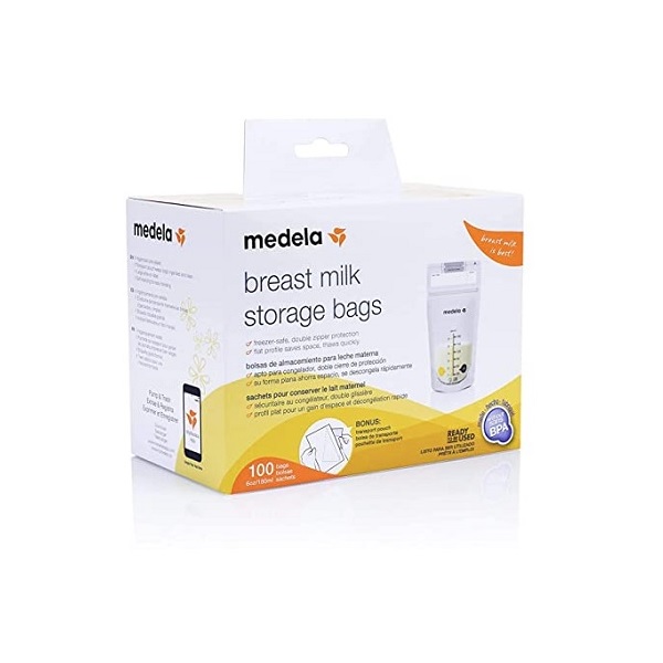 Medela Freestyle Flex Breast Pump with Bonus 100 Breast Milk Storage Bags, Closed System Quiet Handheld Portable Double Electric Breastpump, Mobile Connected Smart Pump with Touch Screen LED Display - Image 2