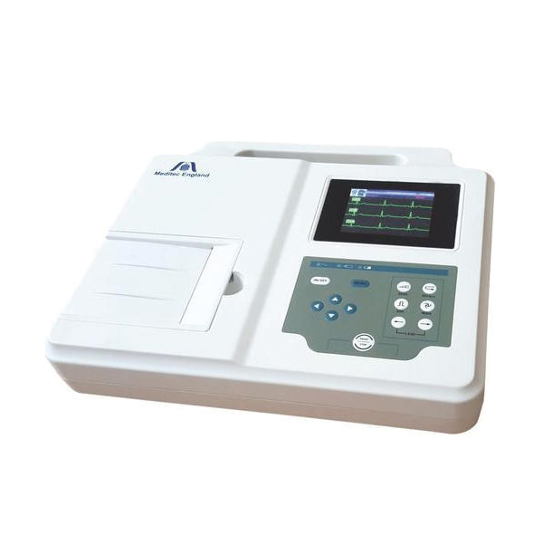 Meditec England Three Channel ECG Machine