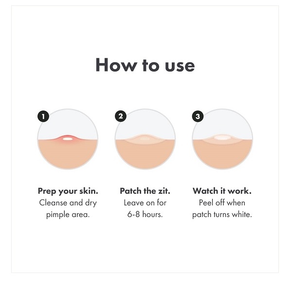 Mighty Patch Hydrocolloid Acne Absorbing Pimple Spot Dot - 72 count - Image 3
