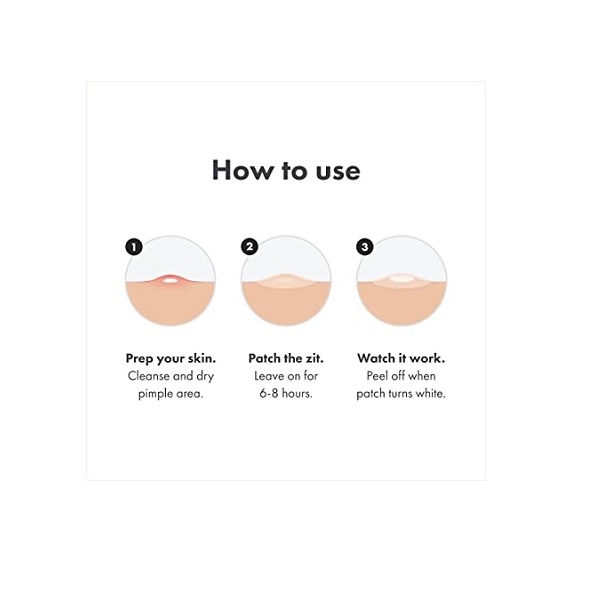 Mighty Patch Surface - Hydrocolloid Large Acne Pimple Patches Spot Treatment (Pack of 10) for Body and Larger Breakouts on Cheek, Forehead, Chin, Vegan, Cruelty-Free - Image 4