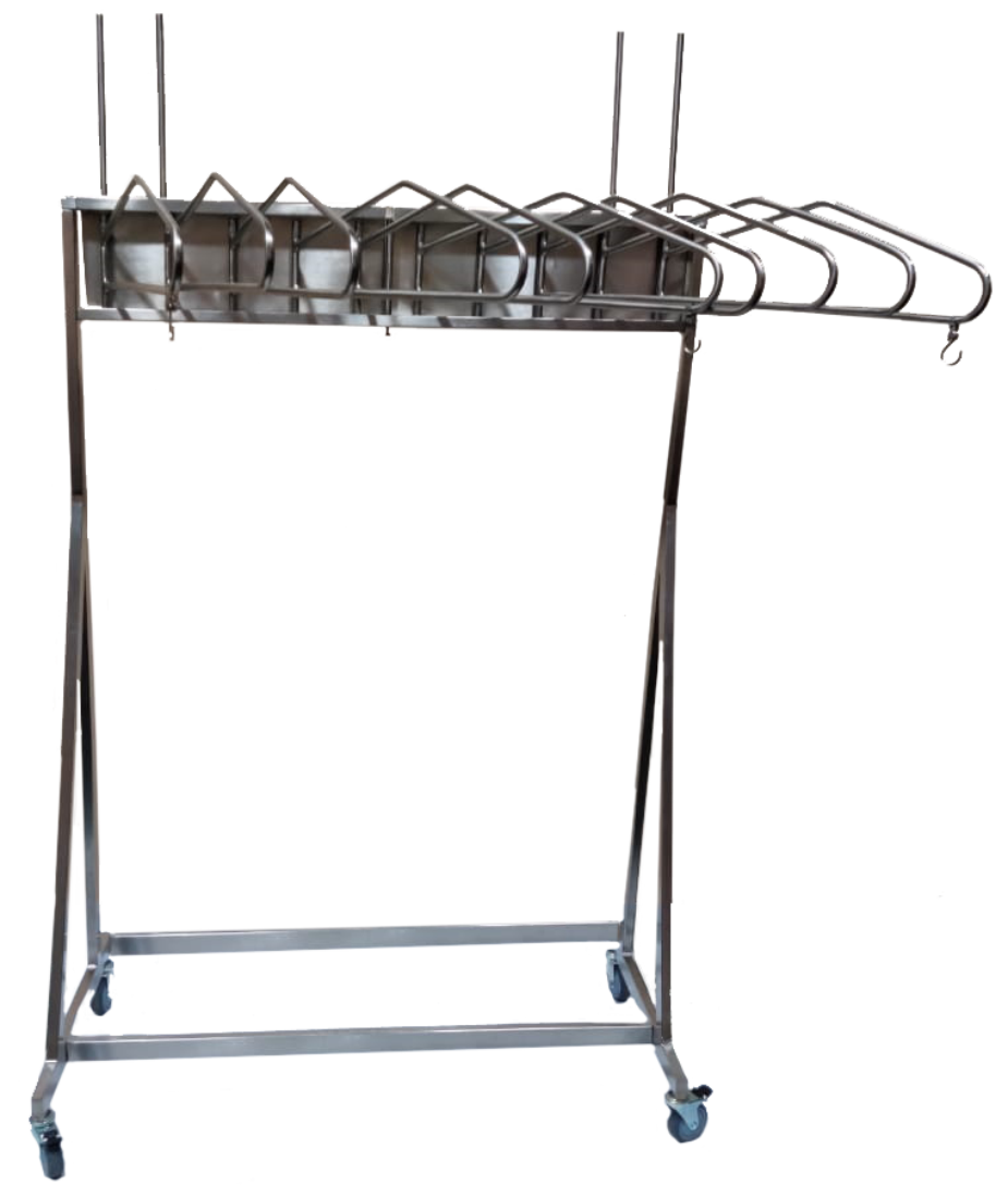 Mobile Storage System with Hangers - Image 2