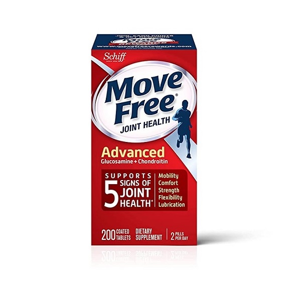 Move Free Ultra Advanced 200 Tablets Multivitamin and Multimineral Supplement bottle