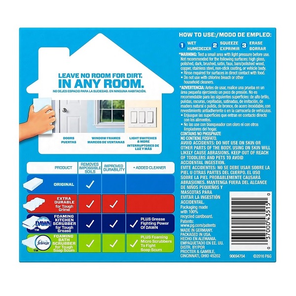 Mr. Clean 1 : Erase and Renew Magic Eraser, 2 Count - Image 2