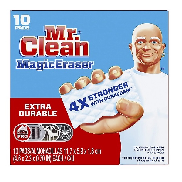 Mr. Clean Magic Eraser Extra Durable, Cleaning Pads with Durafoam, 10 Count - Image 4