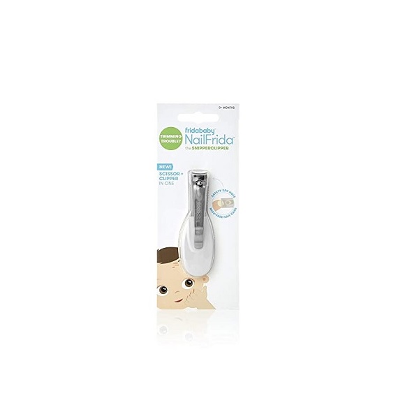 NailFrida The SnipperClipper by Fridababy The Baby Nail Clipper with Safety spyhole for Newborns and up