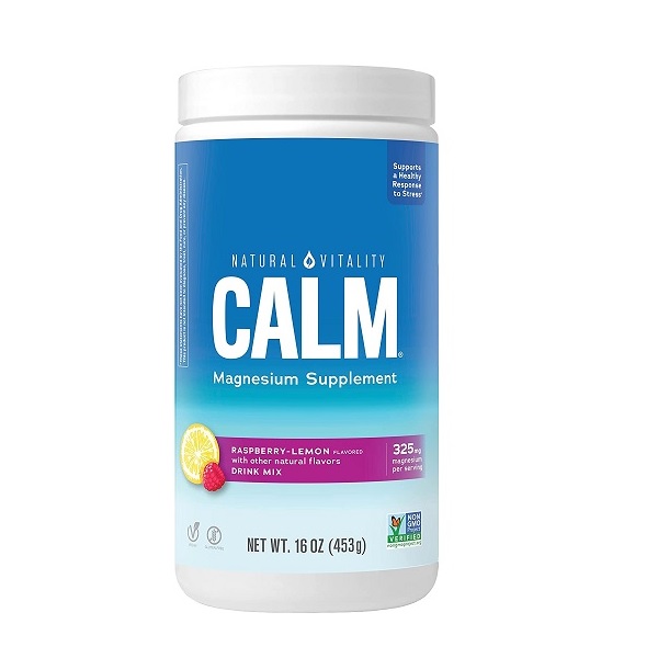 Natural Vitality Natural Calm Raspberry Lemon 16oz