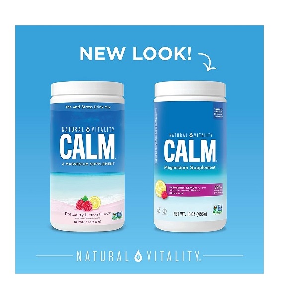 Natural Vitality Natural Calm Raspberry Lemon 16oz - Image 2