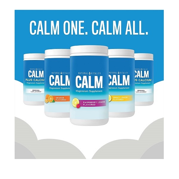 Natural Vitality Natural Calm Raspberry Lemon 16oz - Image 12