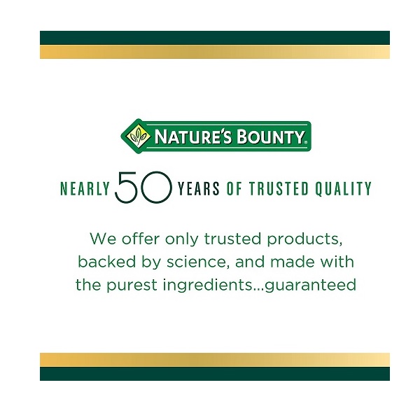 Nature's Bounty Fish Oil 2400 Mg Double Strength Odorless Softgels, Omega 3, 90-Count - Image 3