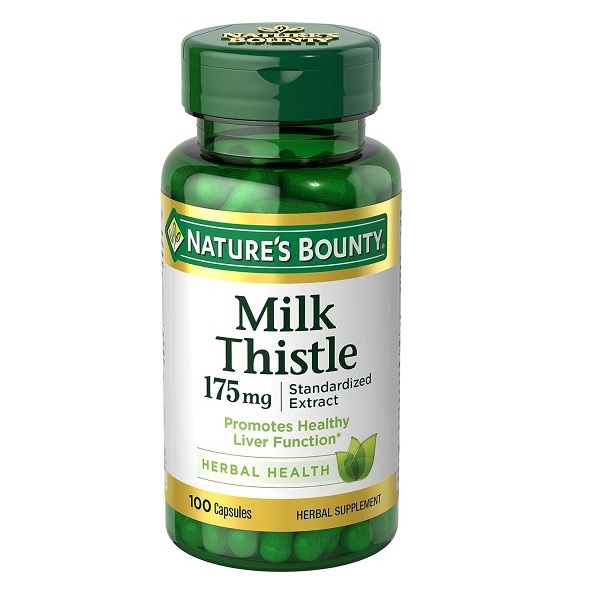 Nature's Bounty Milk Thistle 175mg, 100 Capsules