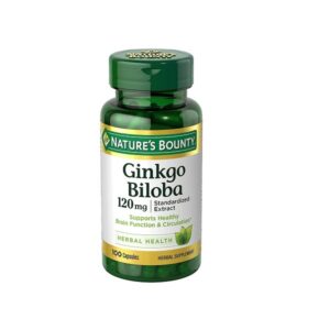 Nature's bounty ginkgo biloba 120mg 100 capsules