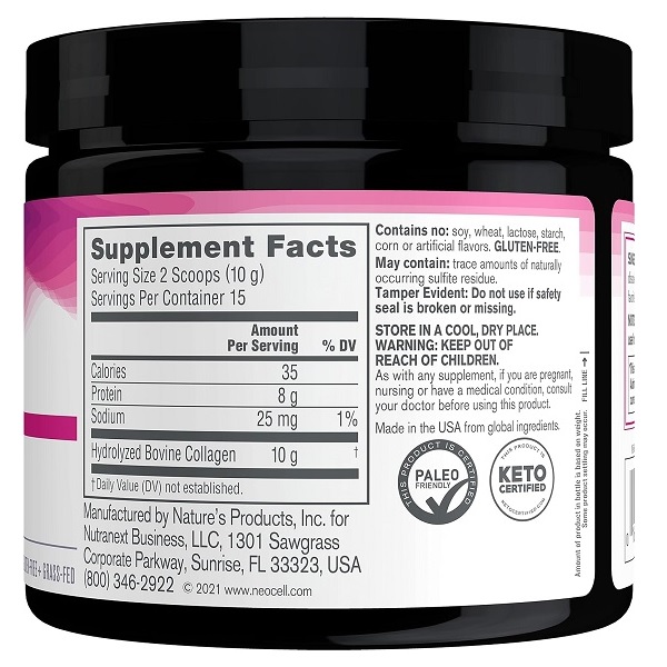 NeoCell Super Collagen Peptides Powder, Unflavored, 15 Servings, Package May Vary, White, 5.3 Oz - Image 8
