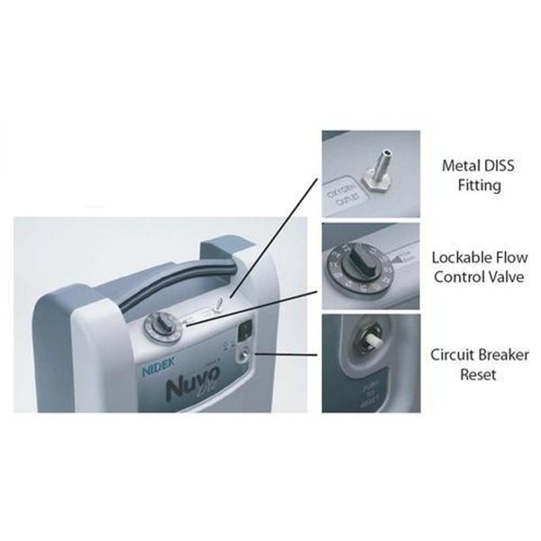 Nidek Oxygen Concentrator - Image 3