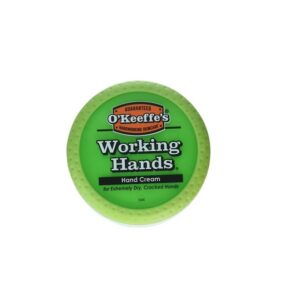 O'Keeffe's Working Hands Hand Cream jar for dry cracked hands