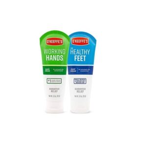 O'Keeffe's Working Hands & Healthy Feet Combination Pack of Tubes
