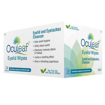 Oculeaf Eyelid Wipes