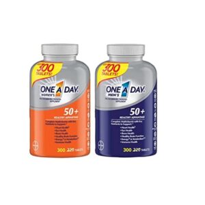 One A Day Men & Women 50+ Multivitamin Bottle