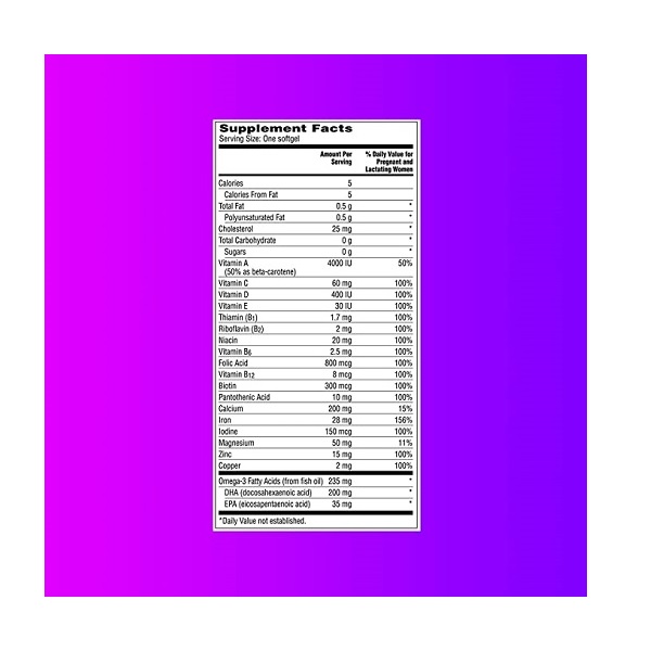 One A Day Womens Prenatal One Pill, 30 Count - Image 3