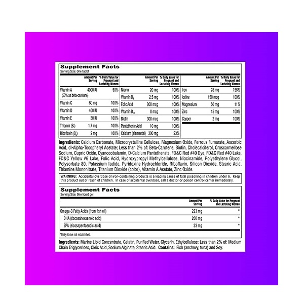 One A Day Women's Prenatal Vitamins - Image 3