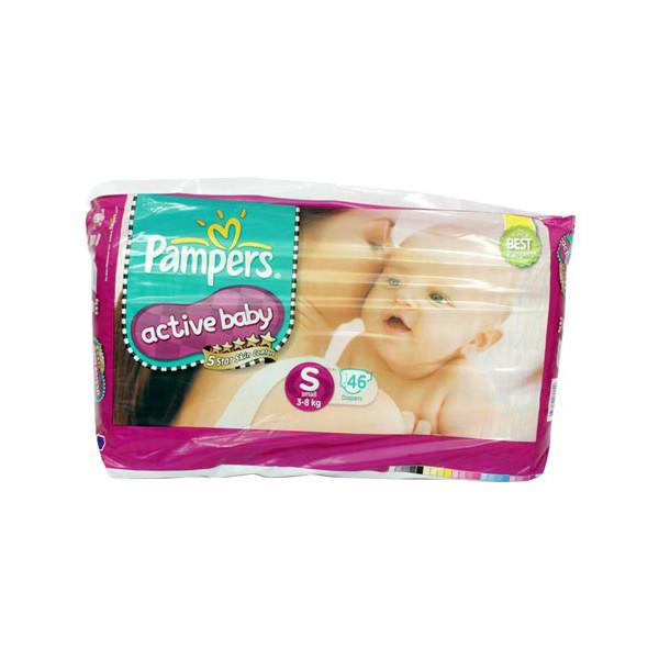 Pampers Active Baby Diapers S 46s