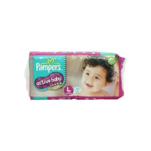 Pampers Active Baby Large Diapers 50s