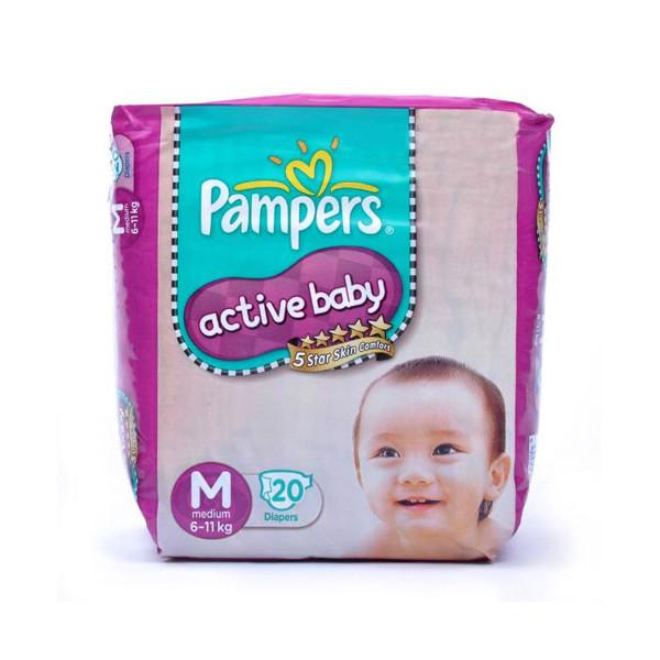 Pampers Active Baby Medium 20s