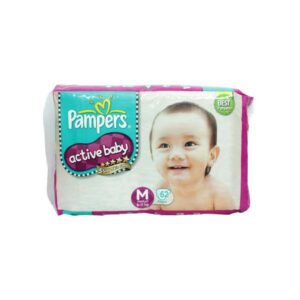 Pampers Active Baby Medium Diapers 62s