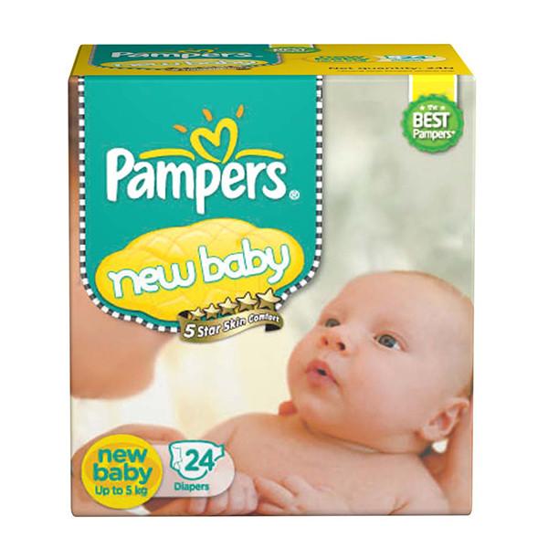 Pampers Active Baby New Baby 24pc