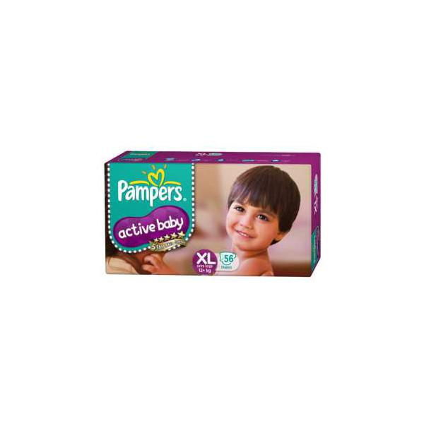 Pampers Active Baby Xl 56pc