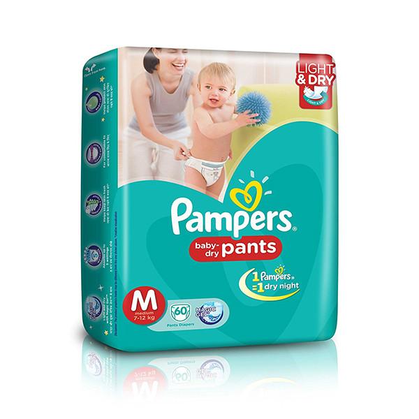 Pampers Diaper Pants Medium 60pc