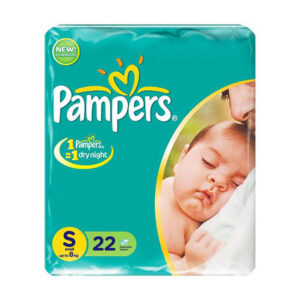 Pampers Diaper Small Up To 8kg 22pc