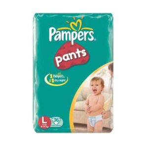 Pampers Diapers Act Baby Large 9-14k 36s