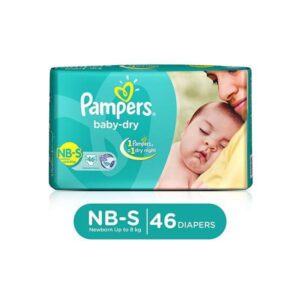 Pampers Diapers Act Baby Small 4-8k 46s