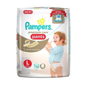 Pampers diapers lg 20s x 12 econ