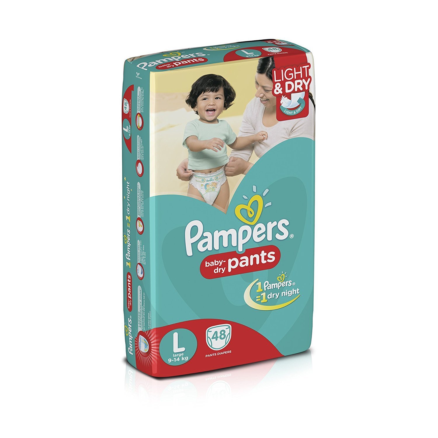 Pampers diapers lg 32s x 6 vp