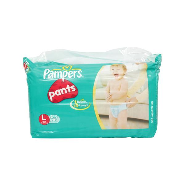 Pampers Easy Ups Pants Large 36s