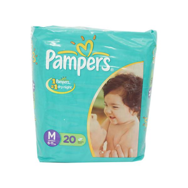 Pampers M Diapers 20s