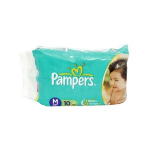 Pampers Medium Diapers 10s