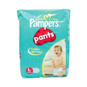 Pampers Pant Diapers L 52s