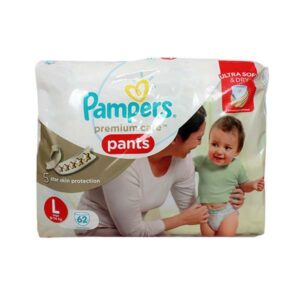 Pampers Premium Care Pants L 62s