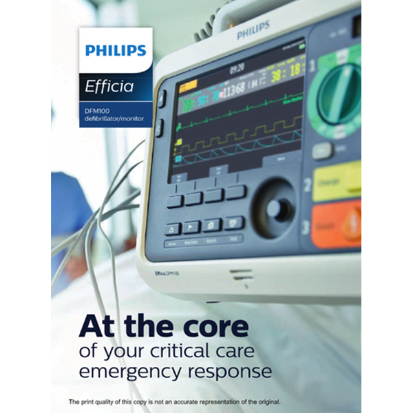 Philips Efficia DFM100 Defibrillator Monitor