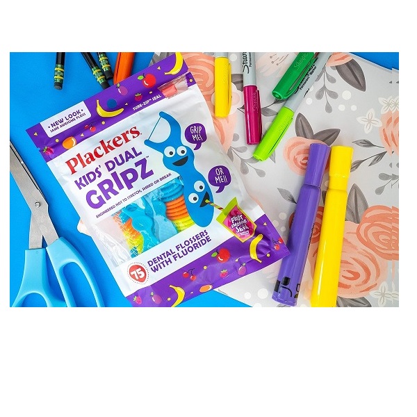 Plackers Kids Dental Floss Picks, 75 Count - Image 4
