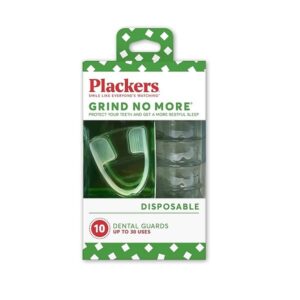 Plackers Mouth Guard Grind No More Night Time Use - 1 package (10 count)