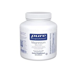 Pure Encapsulations Magnesium Glycinate 180 Capsules Bottle