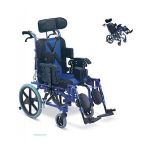 Reclining High Back Wheel Chair with Detachable Foot Rest FS958