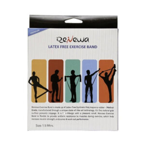 Renewa Latex Free Exercise Band Black