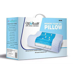 Renewa Memory Foam Gel Pillow, Queen Size