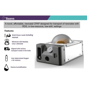 Saans: A neonatal CPAP device